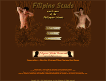 Tablet Screenshot of filipinostuds.com